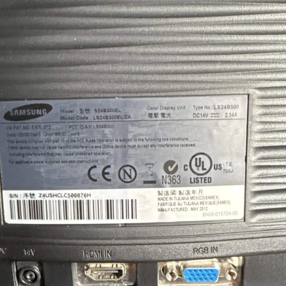 Samsung SyncMaster S24B300 24